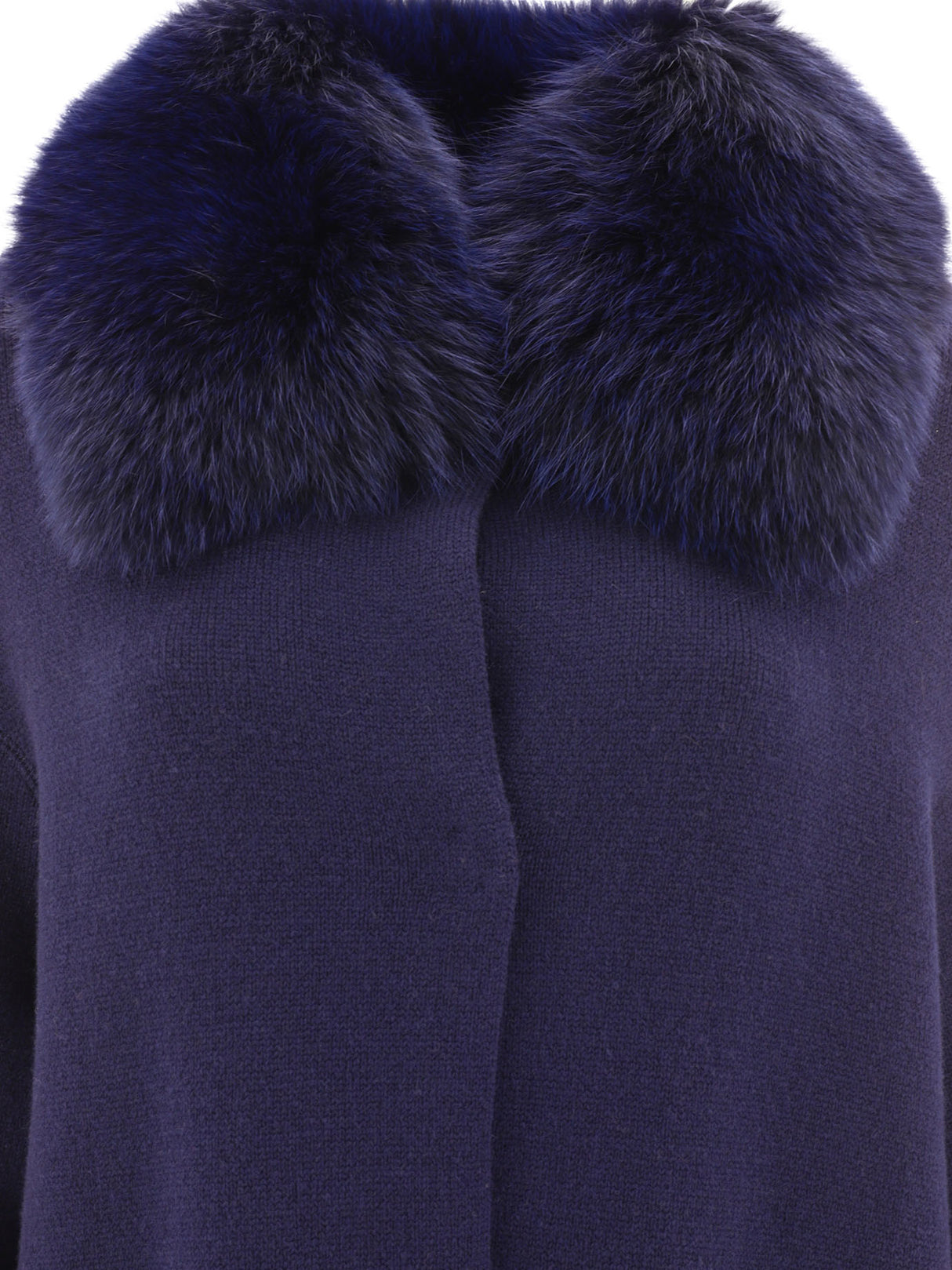 Áo khoác len và cashmere xanh dành cho nữ - Bộ sưu tập mùa FW23