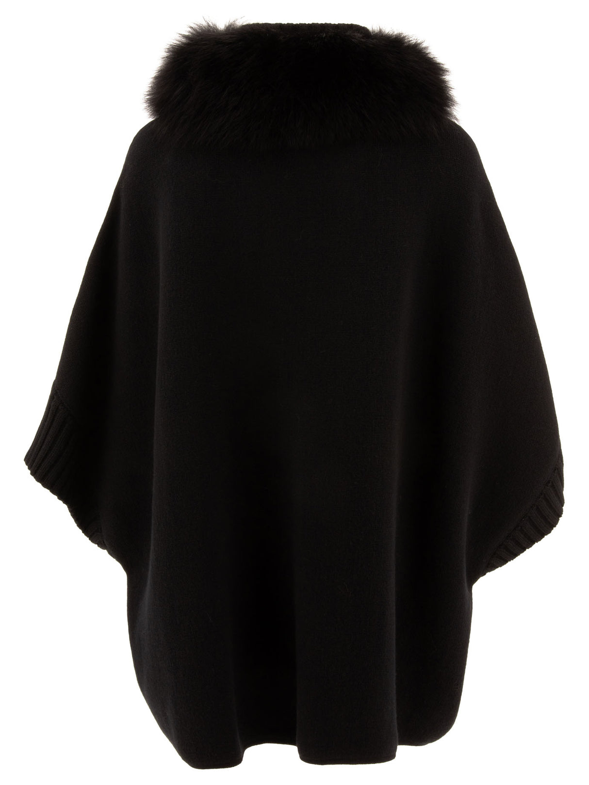 GIOVI Elegant Wool and Cashmere Poncho for Women