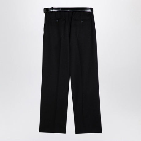 PRADA Sophisticated Gabardine Trousers with Belt