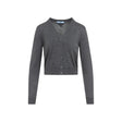 PRADA Virgin Wool Cardigan for Women - Spring/Summer 2025