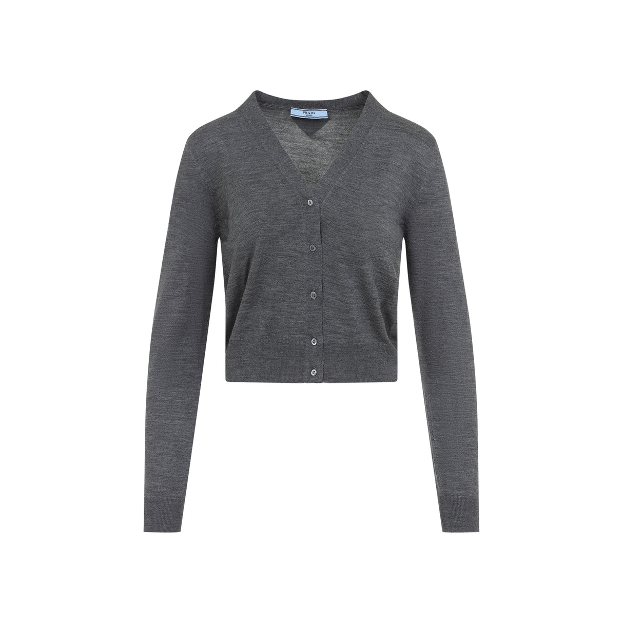 PRADA Virgin Wool Cardigan for Women - Spring/Summer 2025