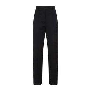 PRADA Black Wool Trousers for Women (SS24)