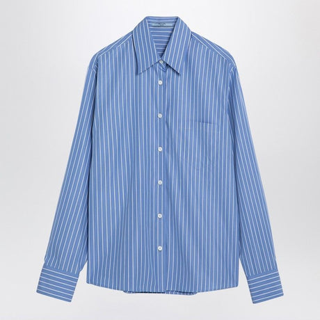 PRADA Striped Poplin Shirt for Women