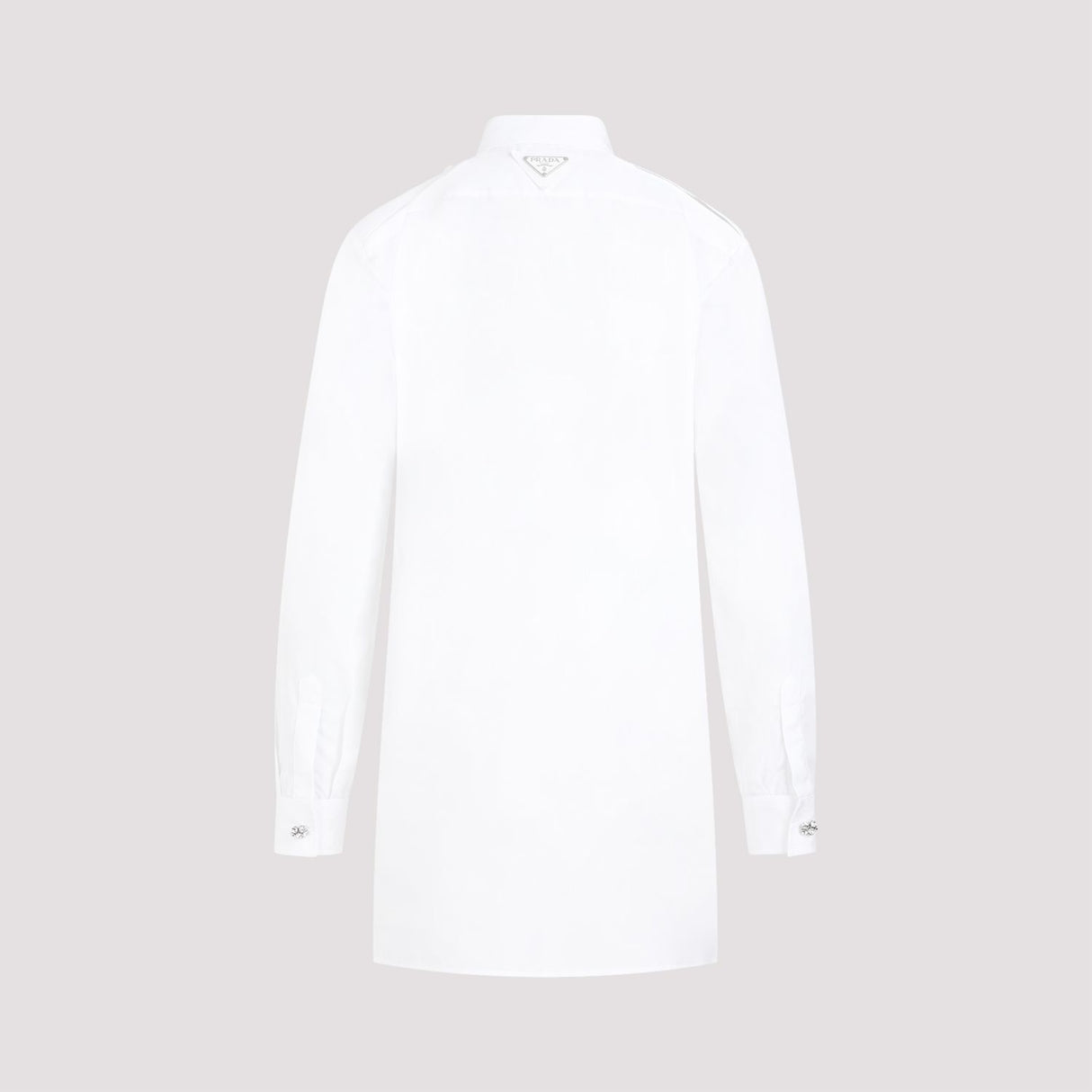 PRADA Cotton Shirt for Women in White for SS24