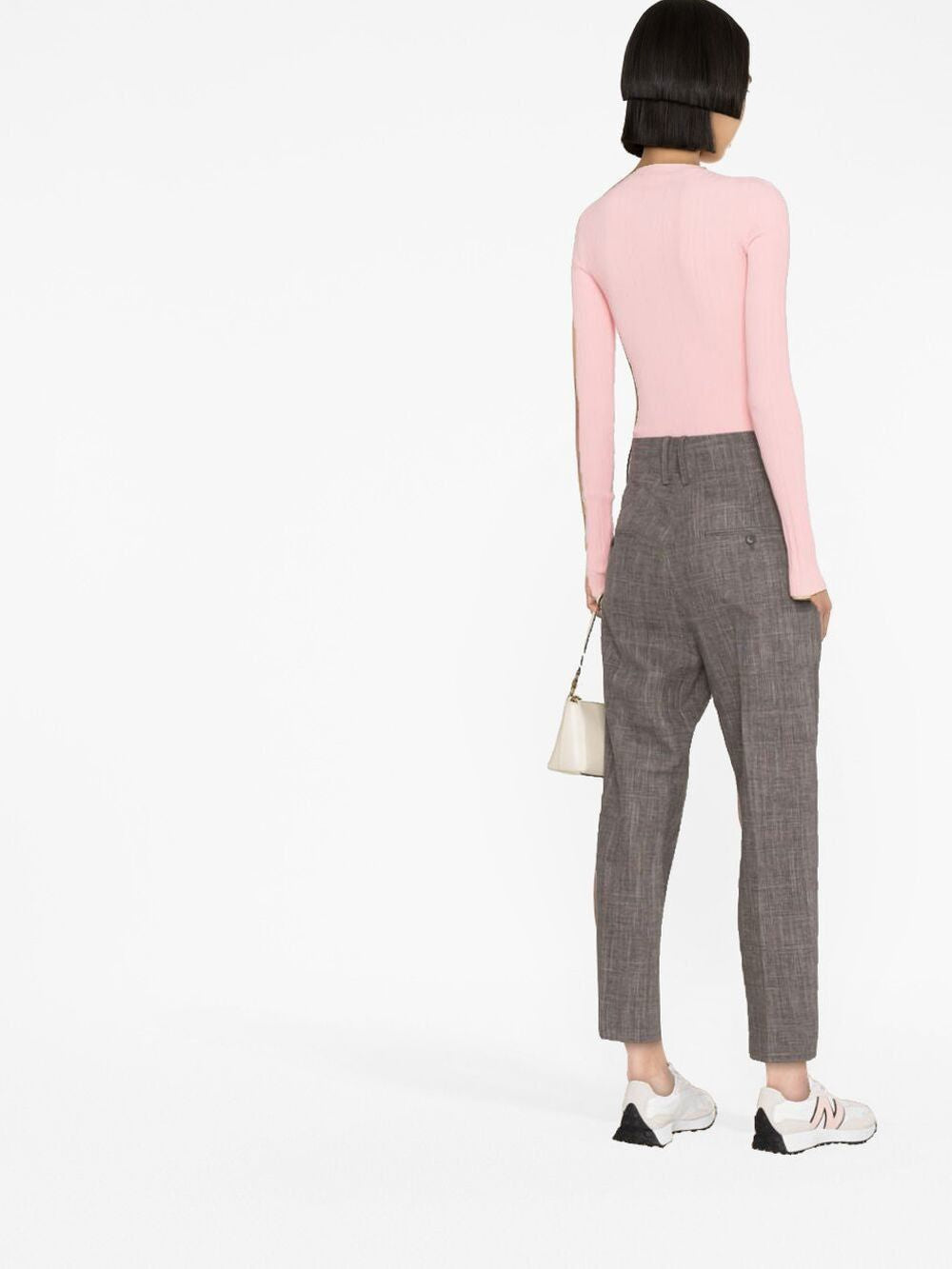 ISABEL MARANT ETOILE Black & Pink Women's Noah Pants for SS23 Collection