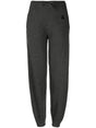 ISABEL MARANT ETOILE Kira Anthracite Knit Jogging Pants - Women