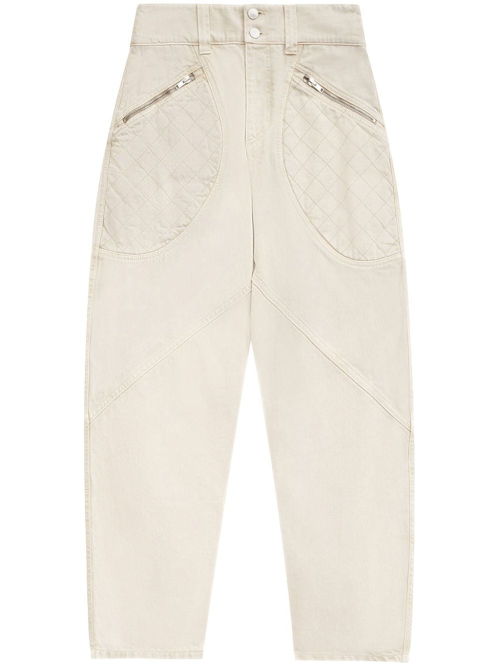 ISABEL MARANT Catarina Grey Cotton Jeans