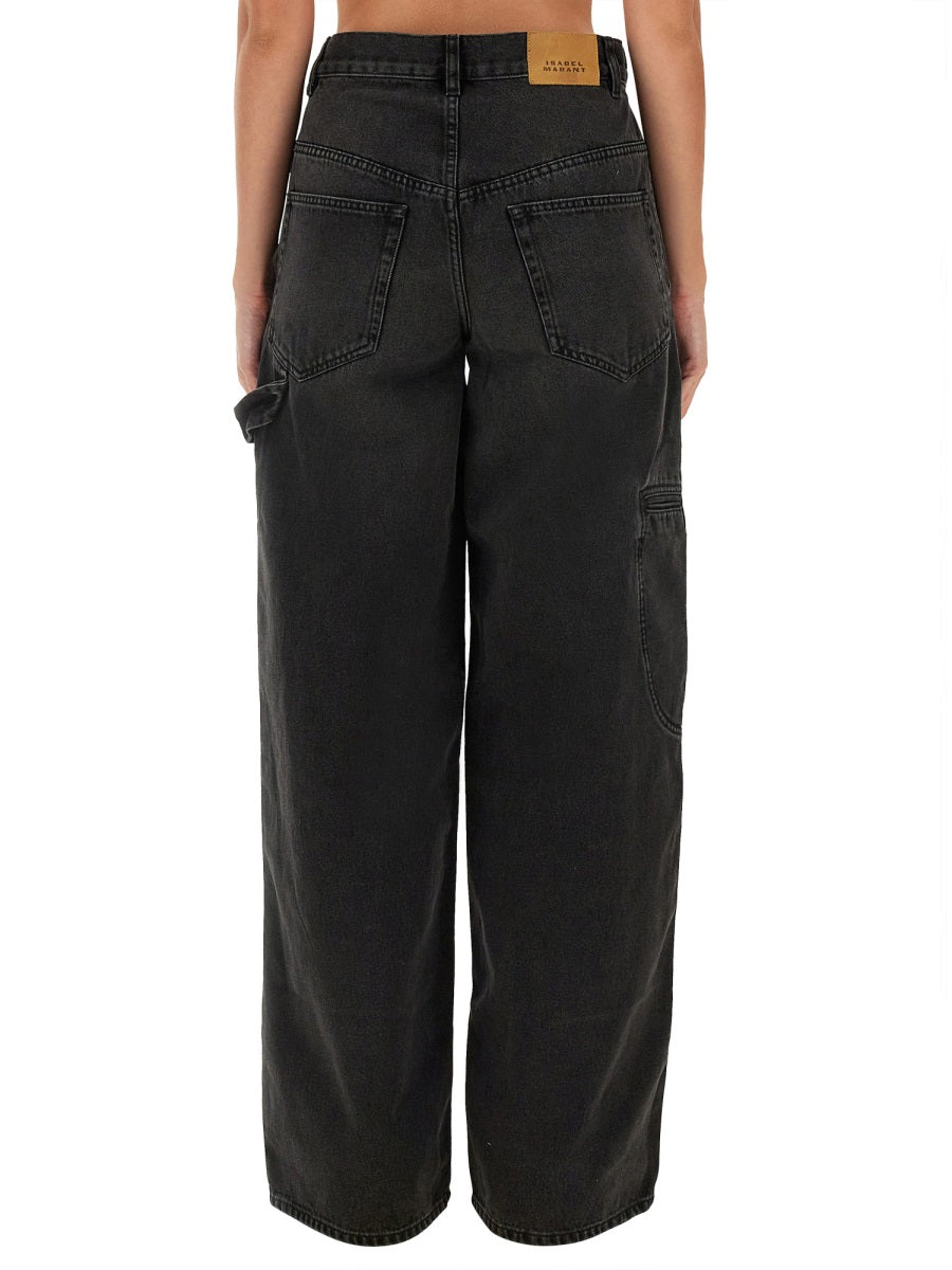 ISABEL MARANT ETOILE Classic High-Waisted Jeans - Size 38