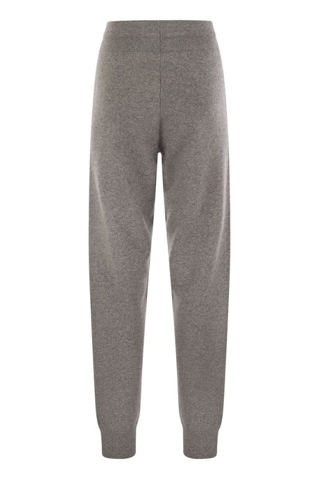 FABIANA FILIPPI Luxury Blend Joggers with Lurex Highlights