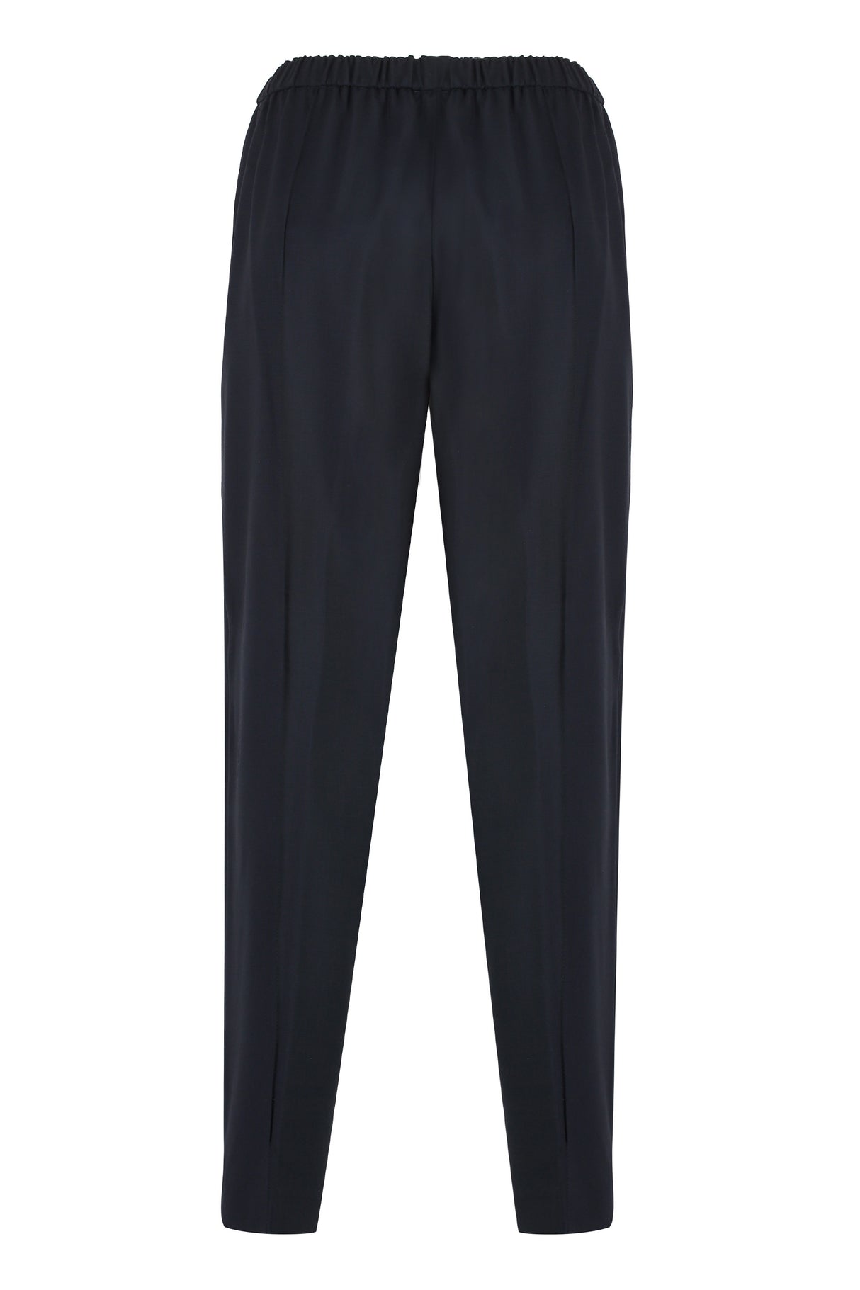 FABIANA FILIPPI Elegant Wool-Blend Trousers with Side Pockets