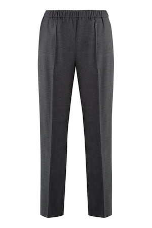 FABIANA FILIPPI Elegant Grey Wool Blend Trousers