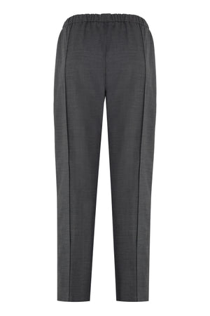 FABIANA FILIPPI Elegant Grey Wool Blend Trousers