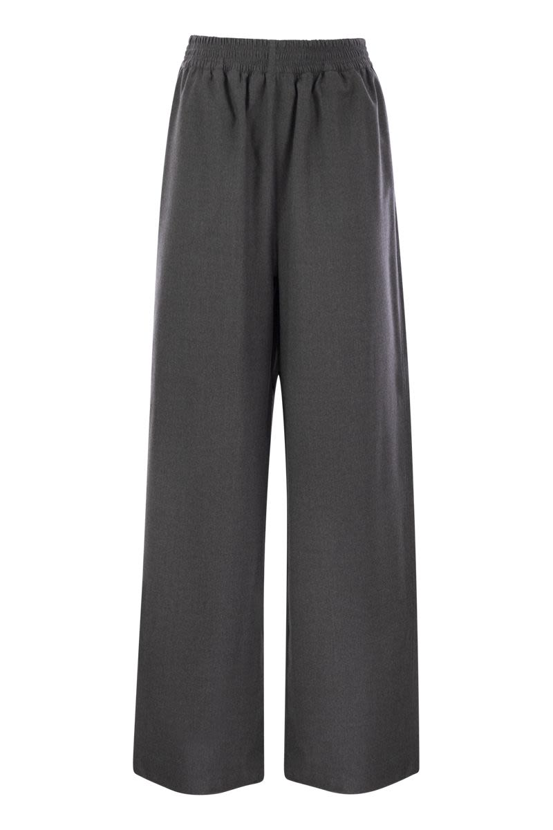 FABIANA FILIPPI Wide Fluid Flannel Trousers