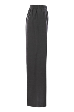 FABIANA FILIPPI Wide Fluid Flannel Trousers