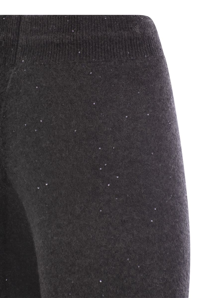 FABIANA FILIPPI Sequined Jogging Trousers for Women - FW24