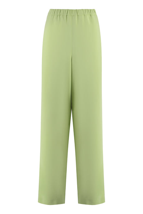 FABIANA FILIPPI Green Viscose Trousers - SS24 Collection for Women