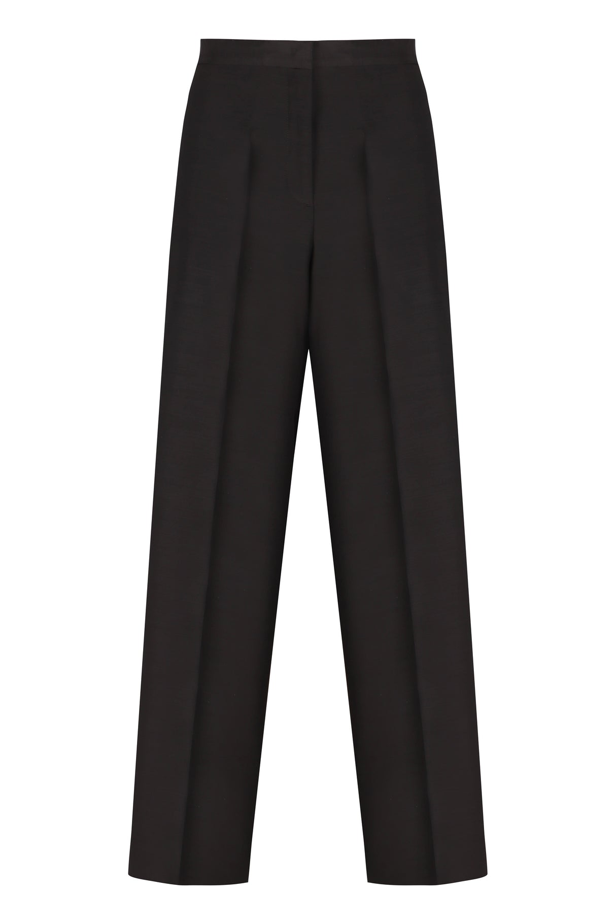 FABIANA FILIPPI Luxurious Black Silk and Wool Pants - SS24