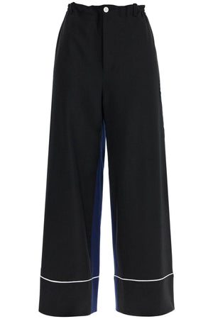 MARNI Chic Wide-Leg Virgin Wool Trousers