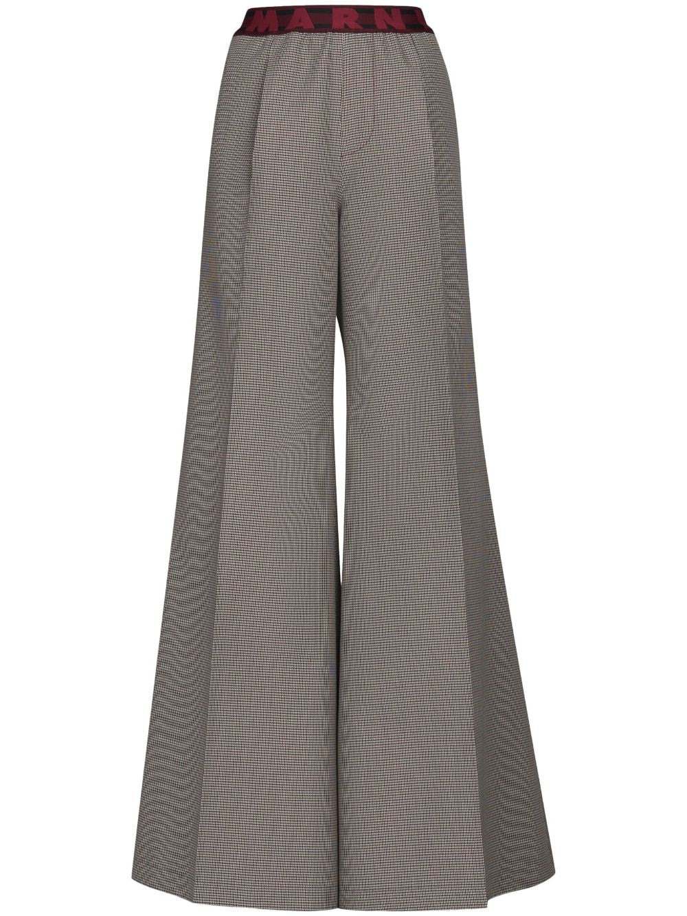 MARNI Bicolor Culotte Pants for Women - FW23 Collection