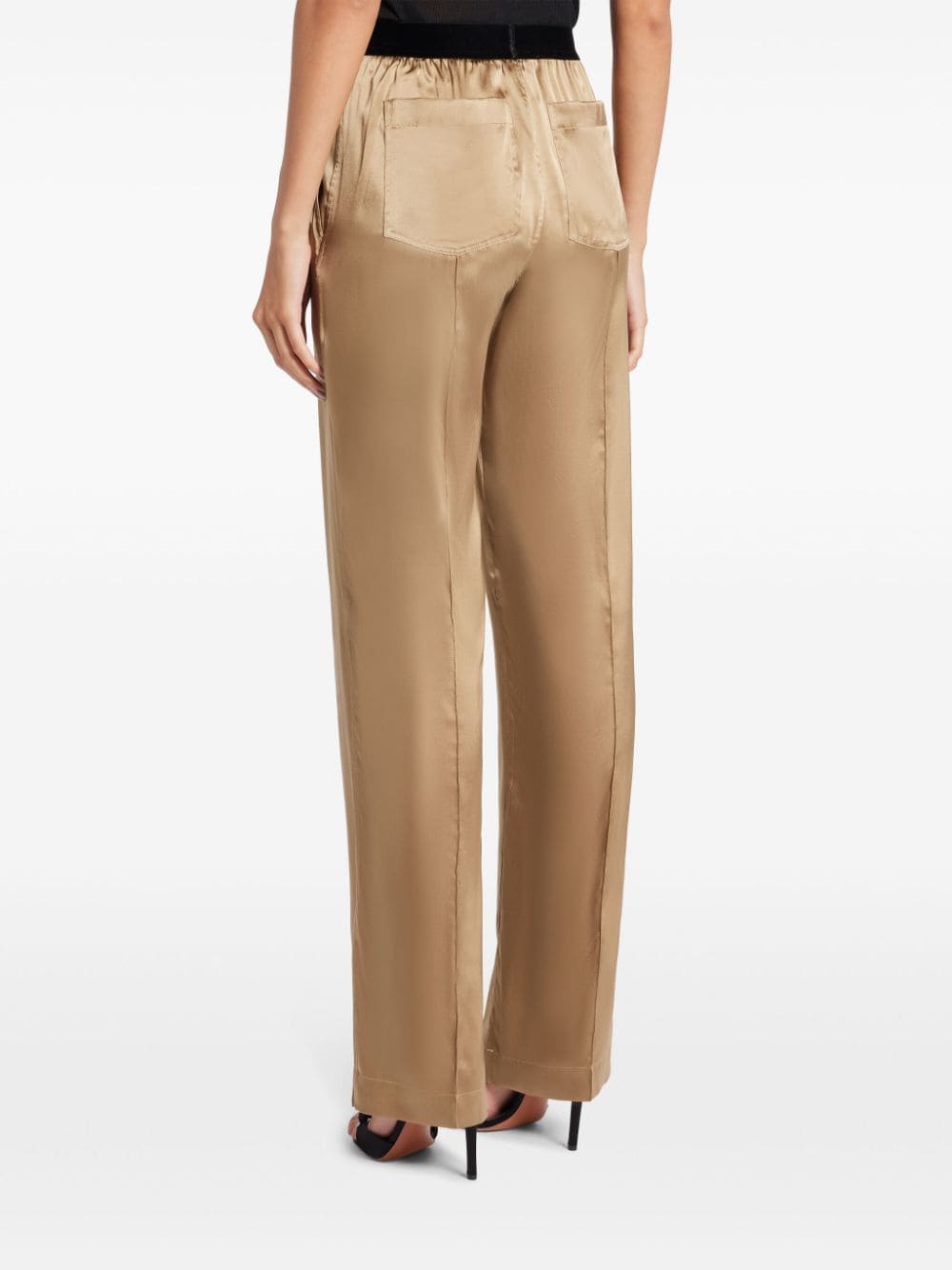 TOM FORD Elegant Logo Pants with Elastic Waistband - Women's