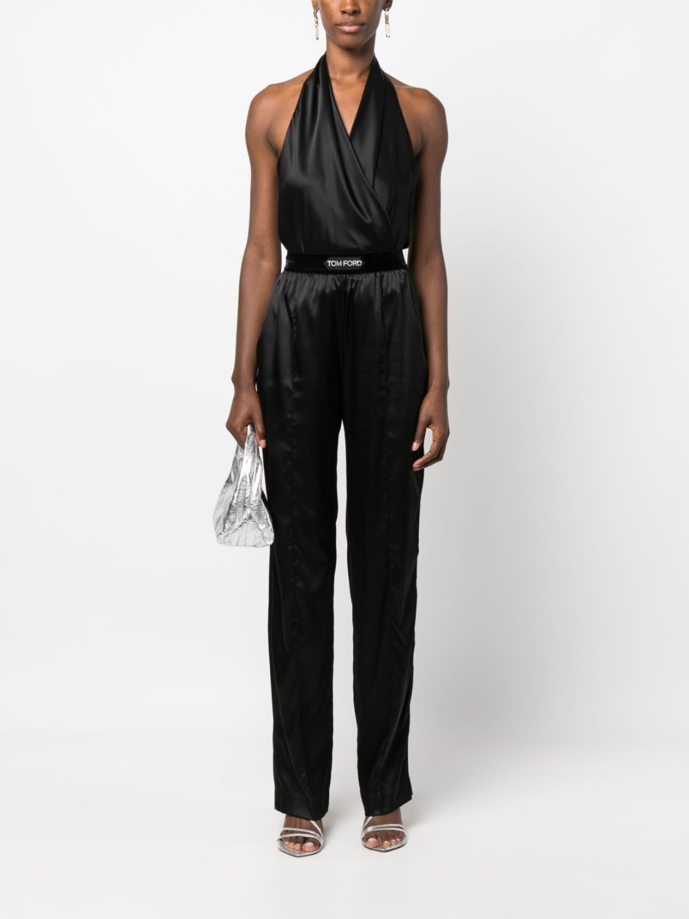 TOM FORD Elegant Satin Silk Pajama Pants