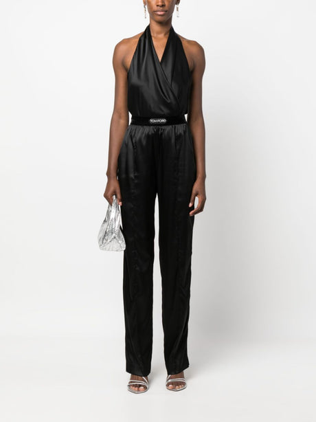 TOM FORD Elegant Satin Silk Pajama Pants