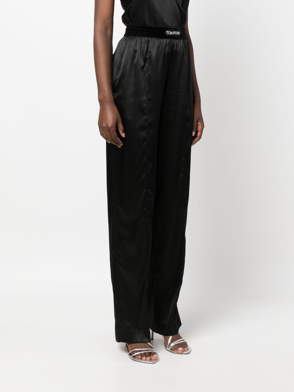 TOM FORD Elegant Satin Silk Pajama Pants