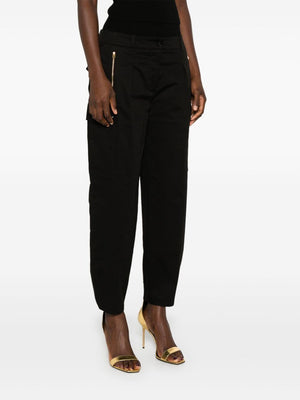 TOM FORD Elegant Silk-Blend Cargo Pants