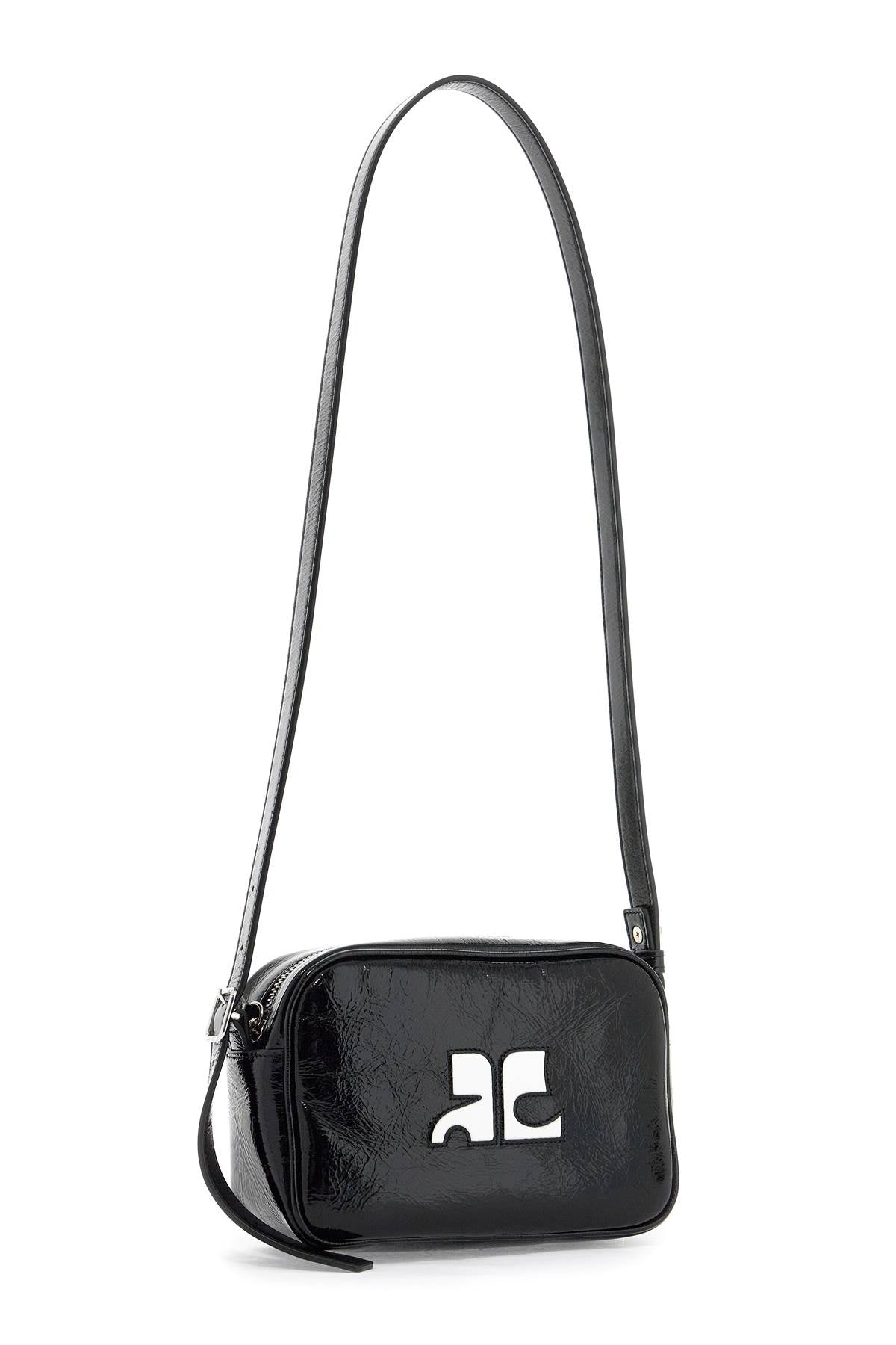 COURREGÈS Elegant Mini Camera Crossbody Bag