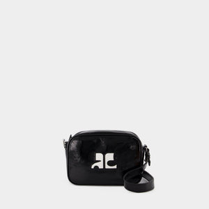 COURREGÈS Elegant Mini Camera Crossbody Bag