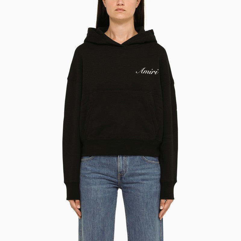 Ấm áp và thời thượng với áo hoodie bằng vải cotton đen cho phụ nữ