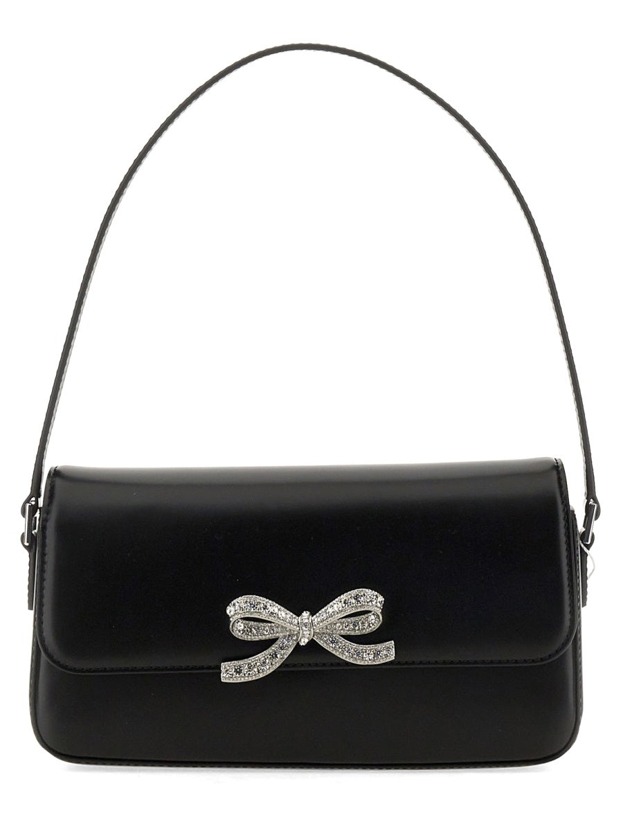 SELF-PORTRAIT Chic Leather Baguette Handbag