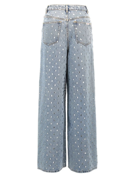 SELF-PORTRAIT RHINESTONE DENIM Jeans