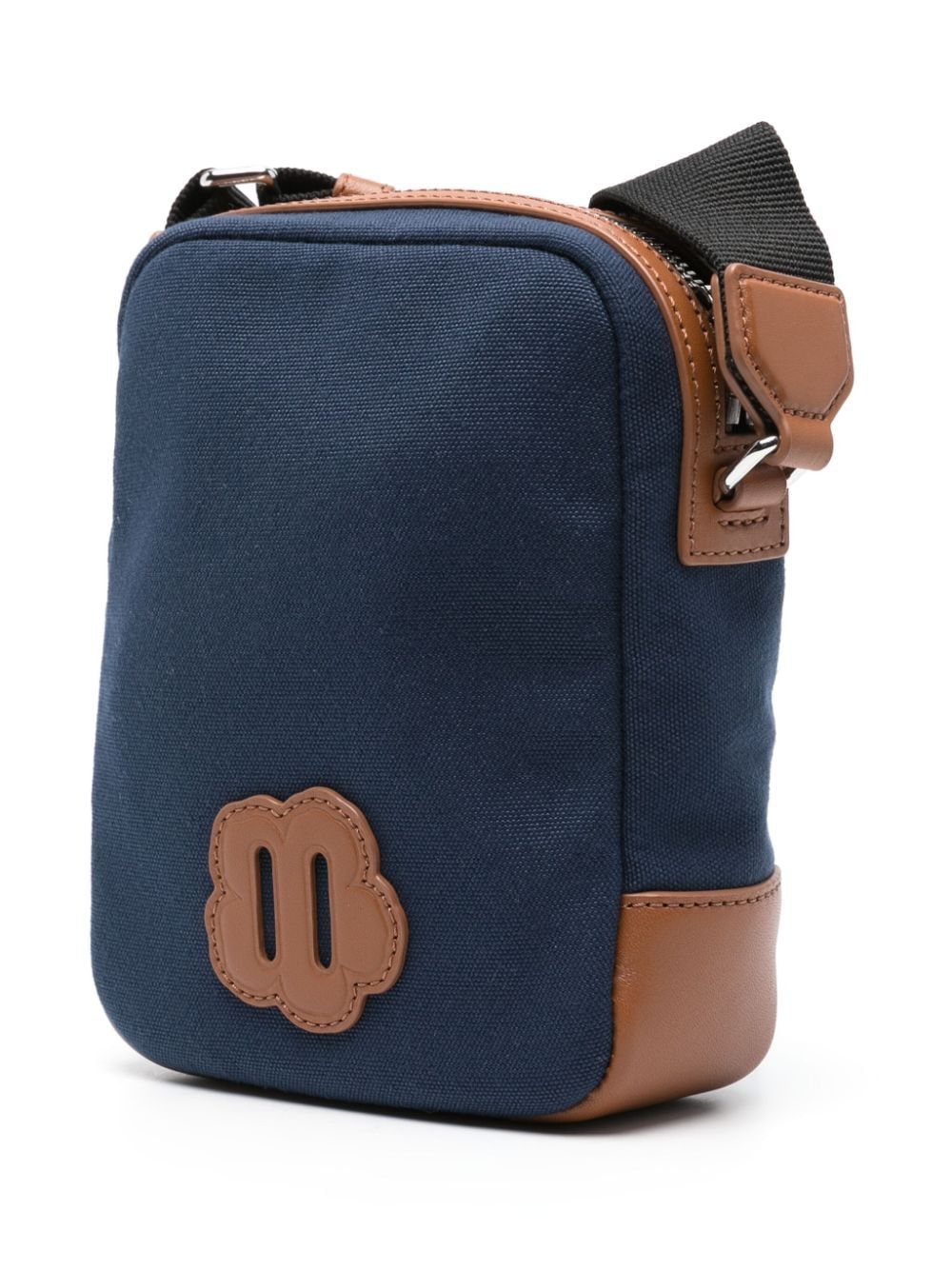 KENZO Navy Cotton Messenger Bag for Men - SS24 Collection