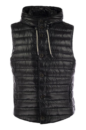 HERNO Luxury Water-Resistant Sleeveless Down Vest