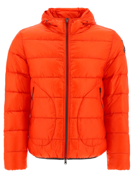 HERNO 23FW Men's ORANGE Bubble Jacket - 2024 Collection