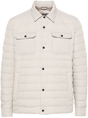 HERNO Quilted Down Jacket for Men - Classic Collar