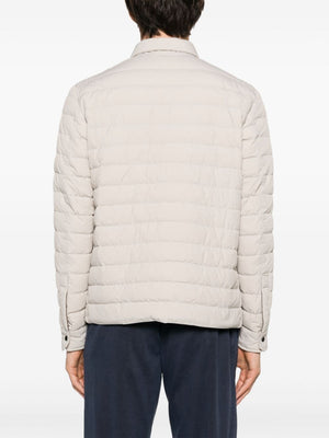 HERNO Quilted Down Jacket for Men - Classic Collar