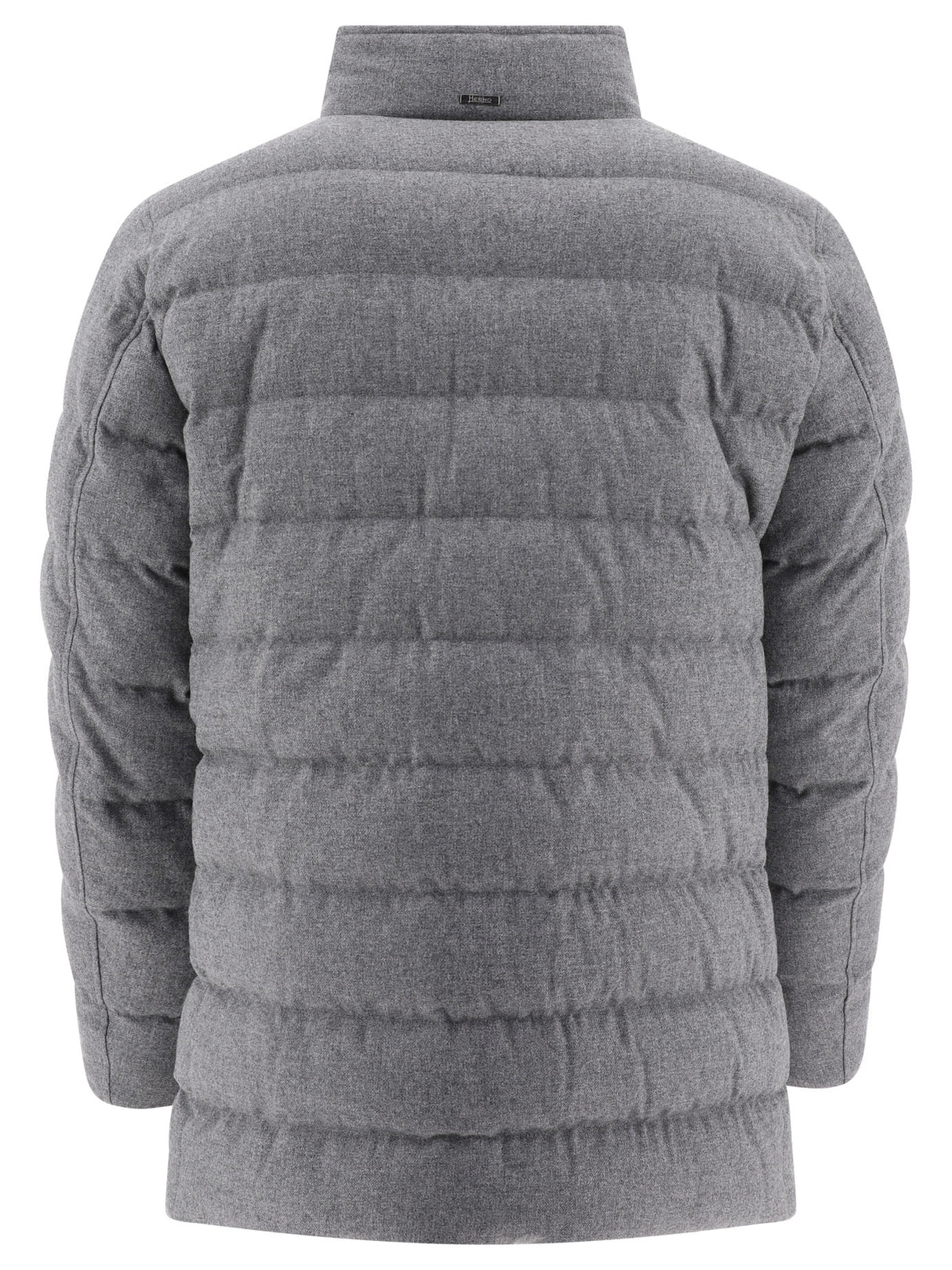 HERNO Luxury Cashmere-Blend Down Jacket