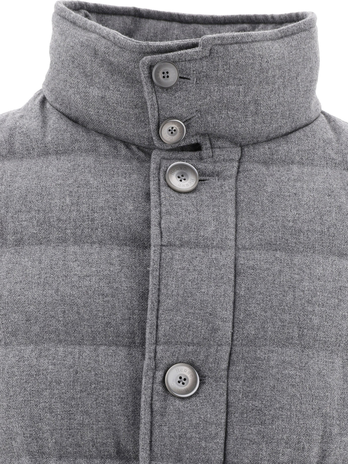 HERNO Luxury Cashmere-Blend Down Jacket