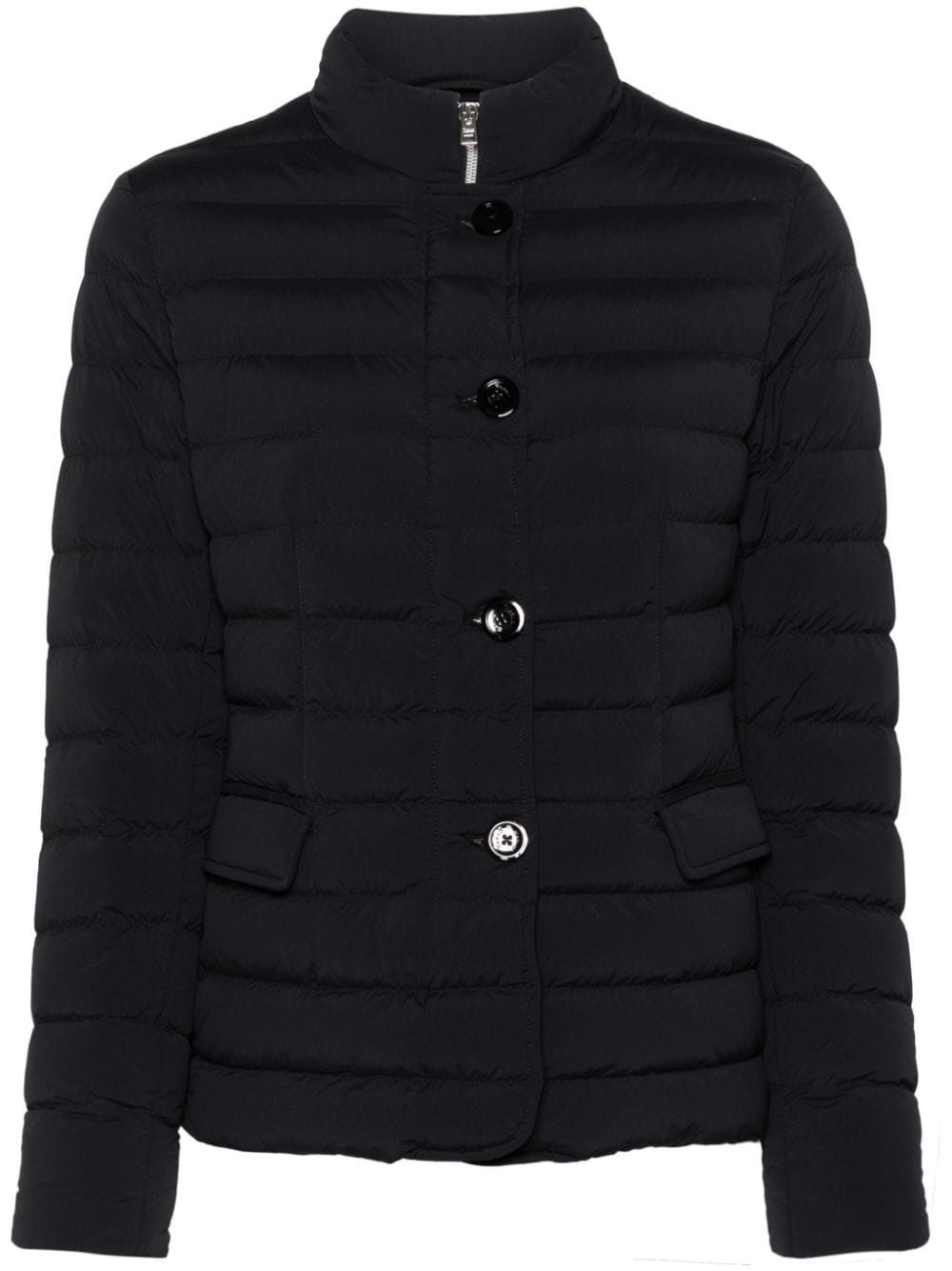 HERNO Elegant Quilted Nylon Down Jacket