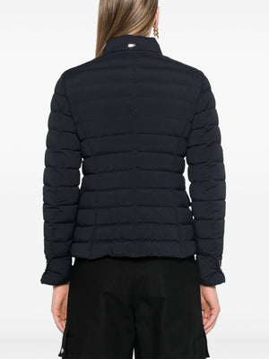 HERNO Elegant Quilted Nylon Down Jacket