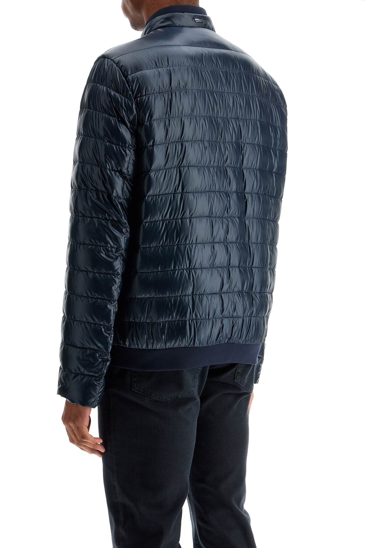 HERNO Lightweight Quilted Down Jacket with High Collar - SS25