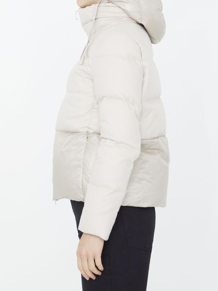 Stylish Women's Herno Down Jacket in Cream - FW23