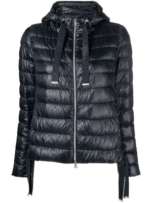 HERNO Golden Short Down Jacket for Women, SS24 Collection