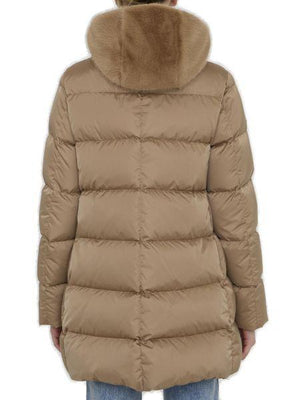 HERNO Elegant Layered Down Jacket