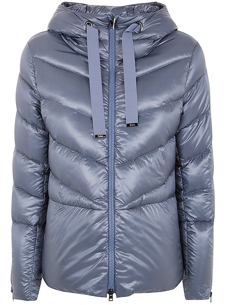 HERNO Mini Nylon Down Cape Jacket