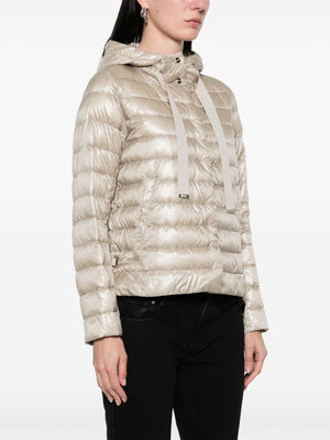 HERNO Ultralight Hooded Quilted Jacket for Women