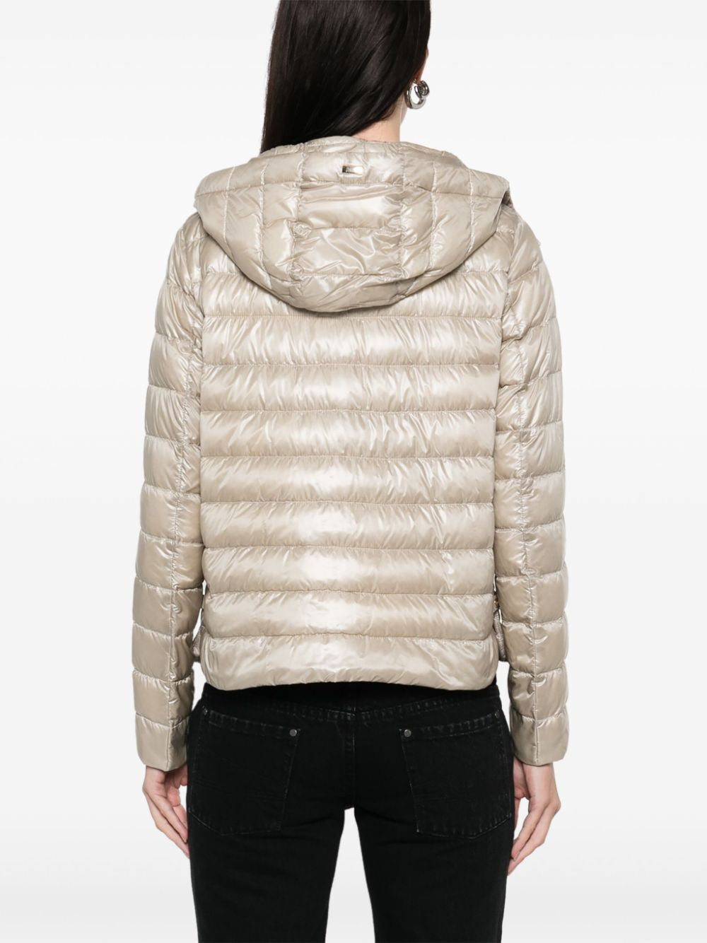 HERNO Ultralight Hooded Quilted Jacket for Women