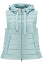 HERNO Lightweight Quilted Gilet with Hood